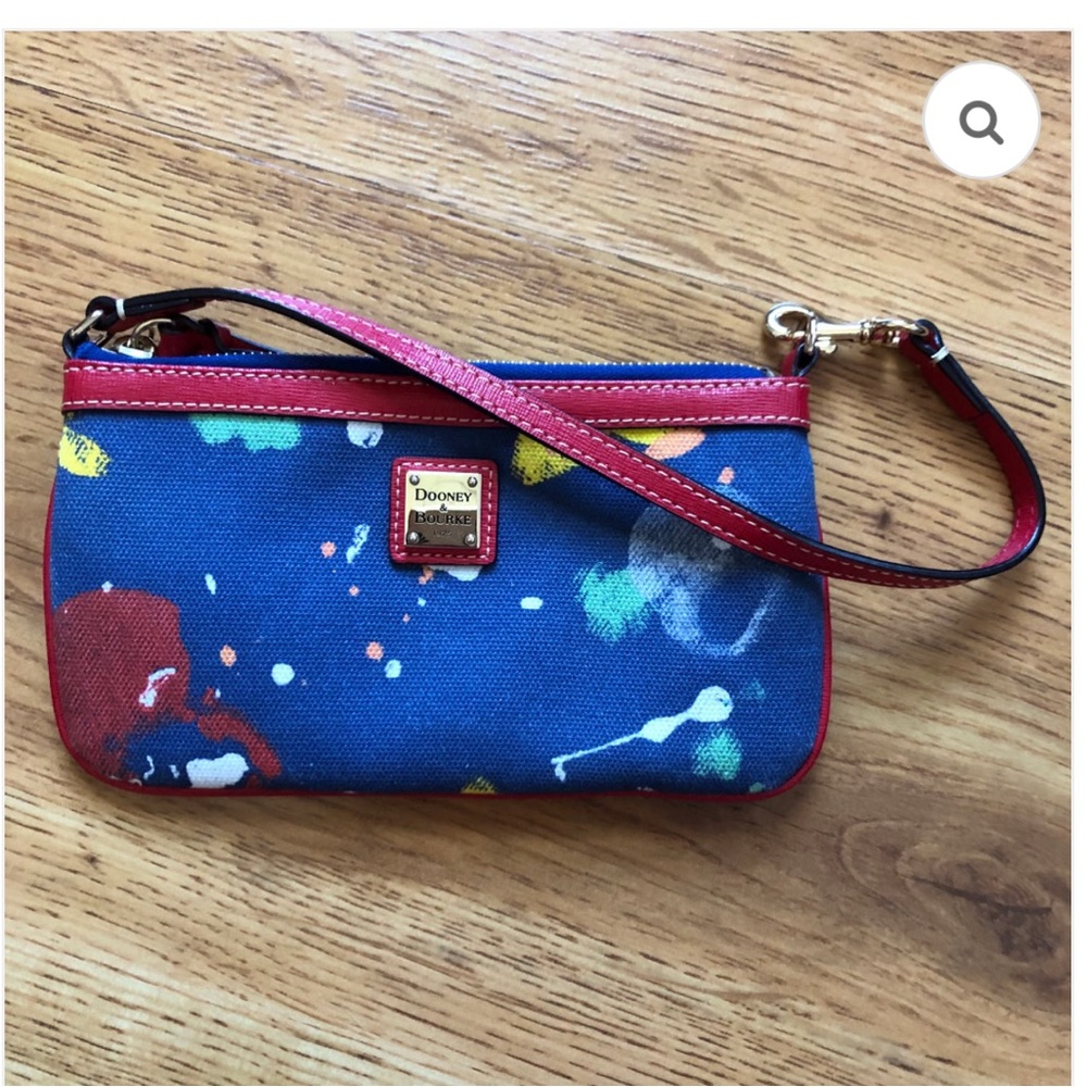 Dooney Bourke Denim Wristlet